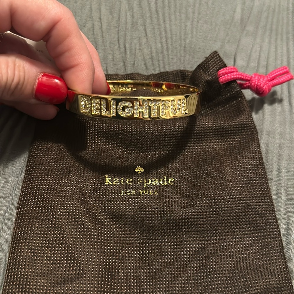 Kate Spade Gold Bangle NWT